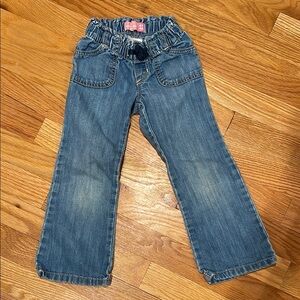 Old Navy kids boot cut flare jeans blue denim size 4t